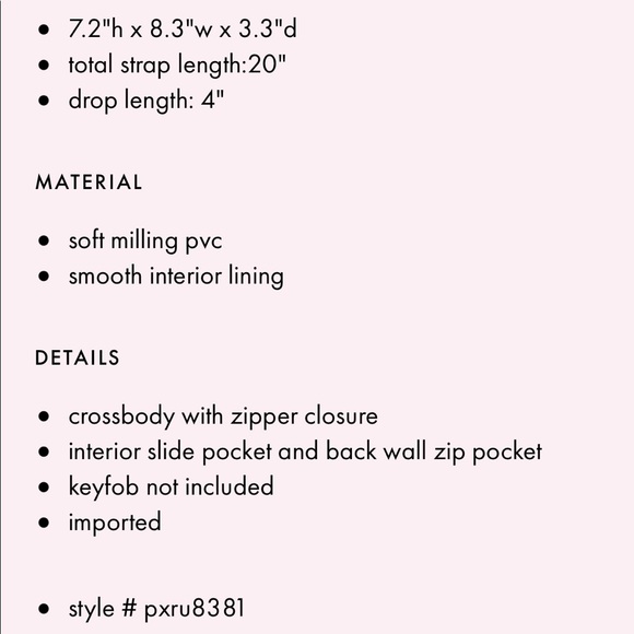 Rose Gold Kate Spade Crossbody - Holiday Lane Evie - Picture 3 of 3